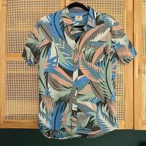 Vans Men's tropical button down shirt